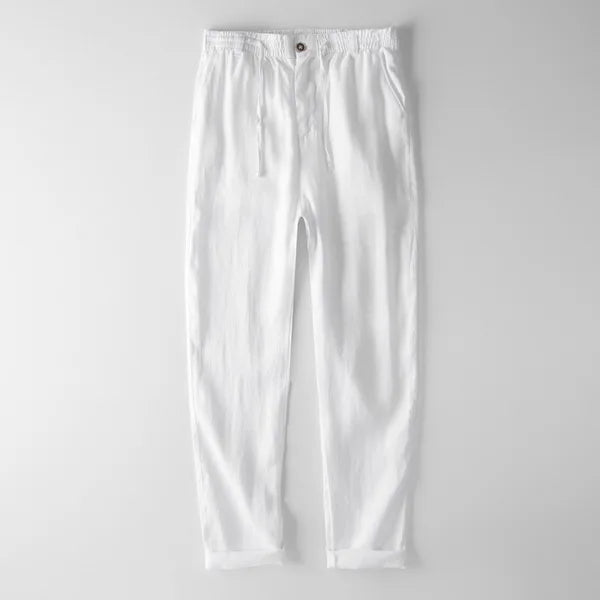 BeClassic™ 100% Italian Linen Trousers – Breathable, Stylish, and Comfortable Fit.