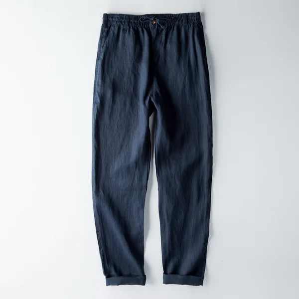 BeClassic™ 100% Italian Linen Trousers – Breathable, Stylish, and Comfortable Fit.