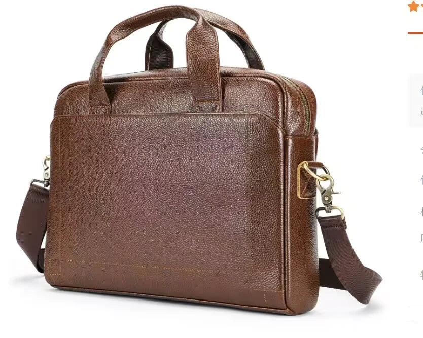 BeClassic Monoco Genuine Leather Briefcase – Executive Carry