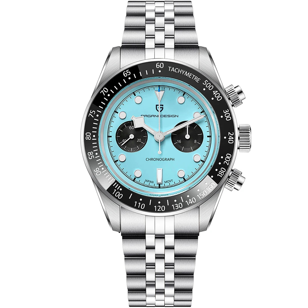 BeClassic™ PAGANI DESIGN 2025 BB Panda – Luxury Sport Chronograph with Stainless Steel & Waterproof Design.