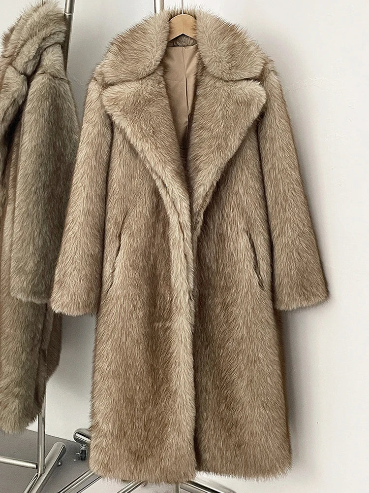 BeClassic Monoco Faux Fur Coat – Winter Luxe