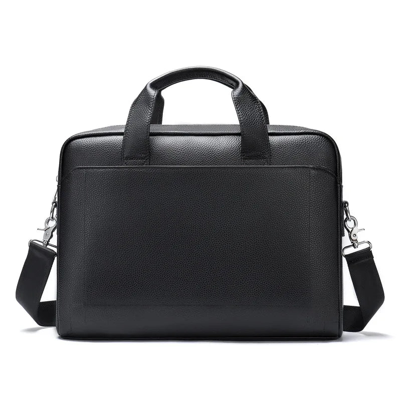 BeClassic Monoco Genuine Leather Briefcase – Executive Carry