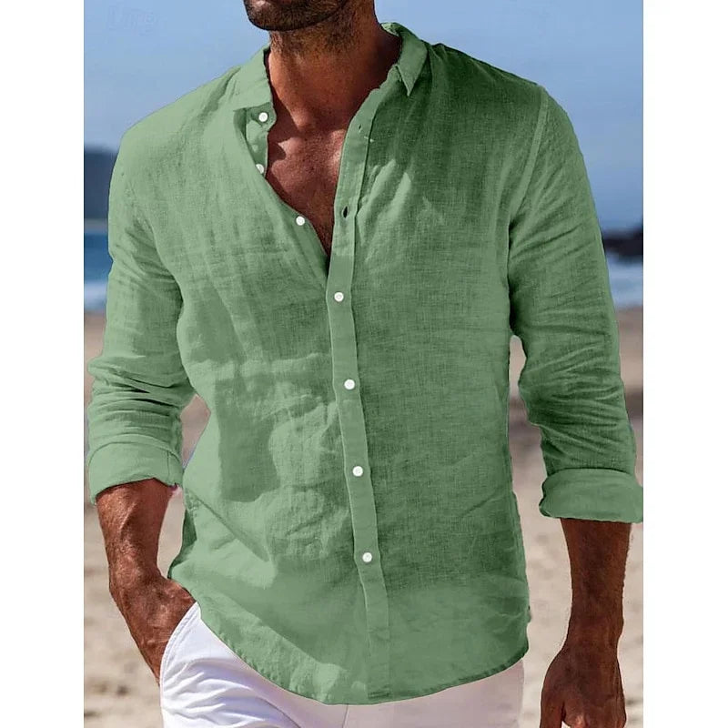 BeClassic Monoco Linen Beach Shirt – Coastal Classic