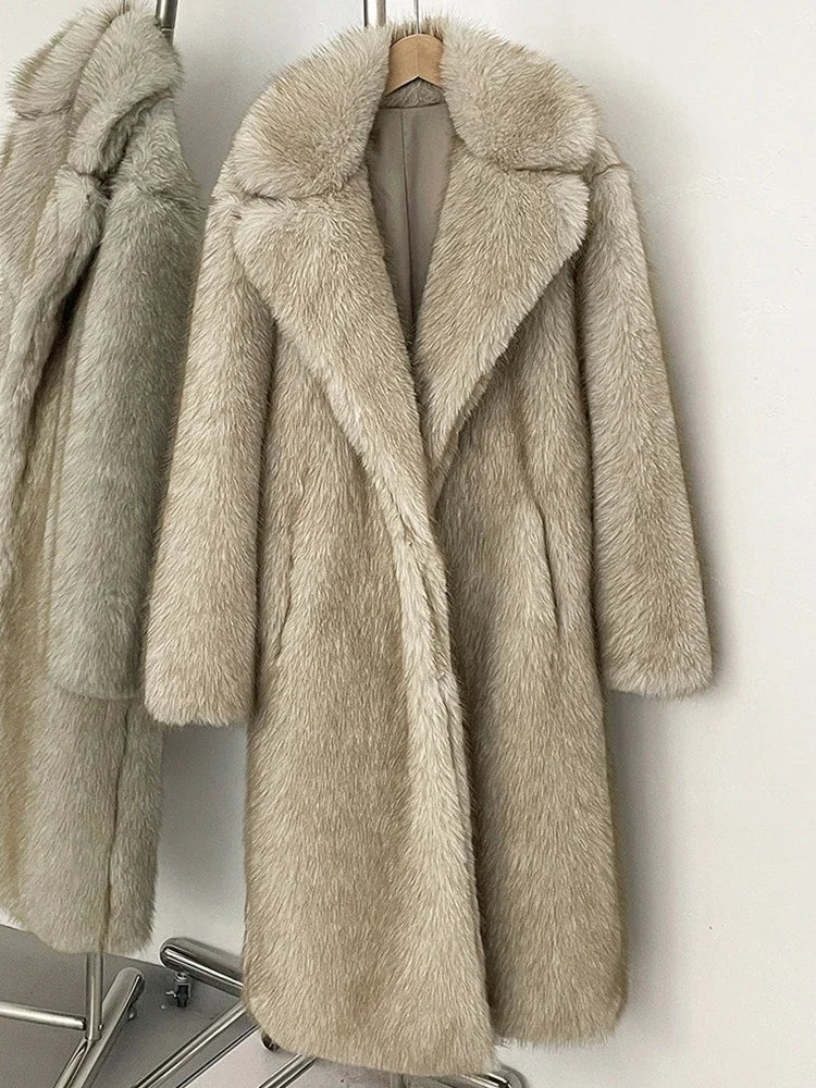 BeClassic Monoco Faux Fur Coat – Winter Luxe