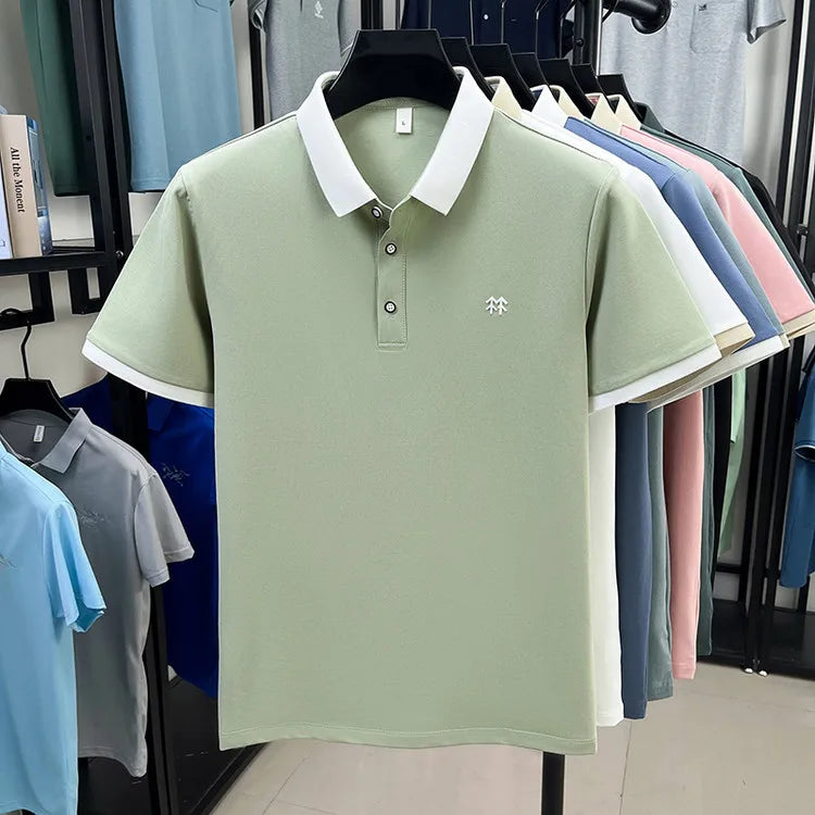 BeClassic High-End Men’s Turtleneck Polo