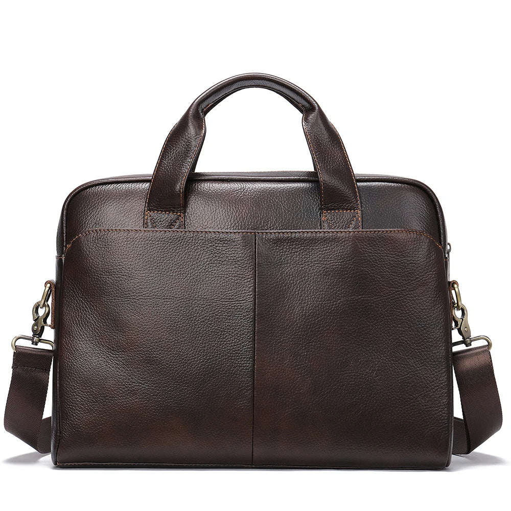 BeClassic Monoco Genuine Leather Briefcase – Executive Carry