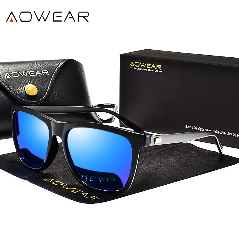 BeClassic™ AOWEAR HD Night Vision Glasses – Polarized Yellow Lens for Safe Driving.