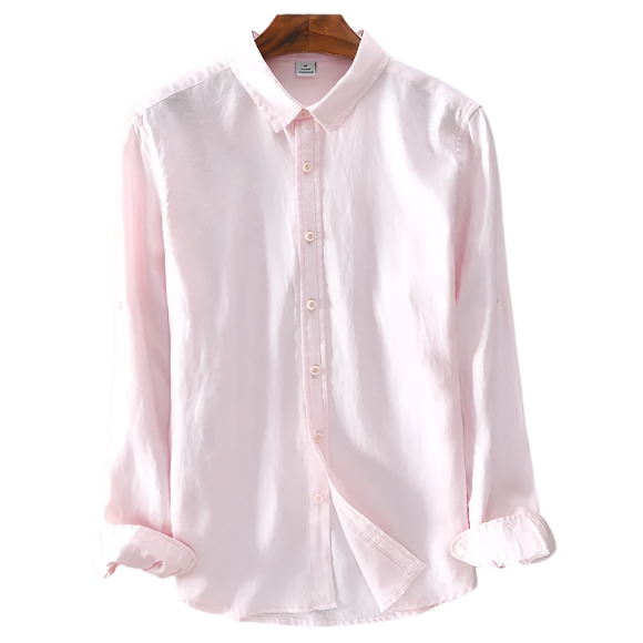 BeClassic™ Italian 100% Linen Shirt – Elegant Long-Sleeve Classic in 5 Colors.