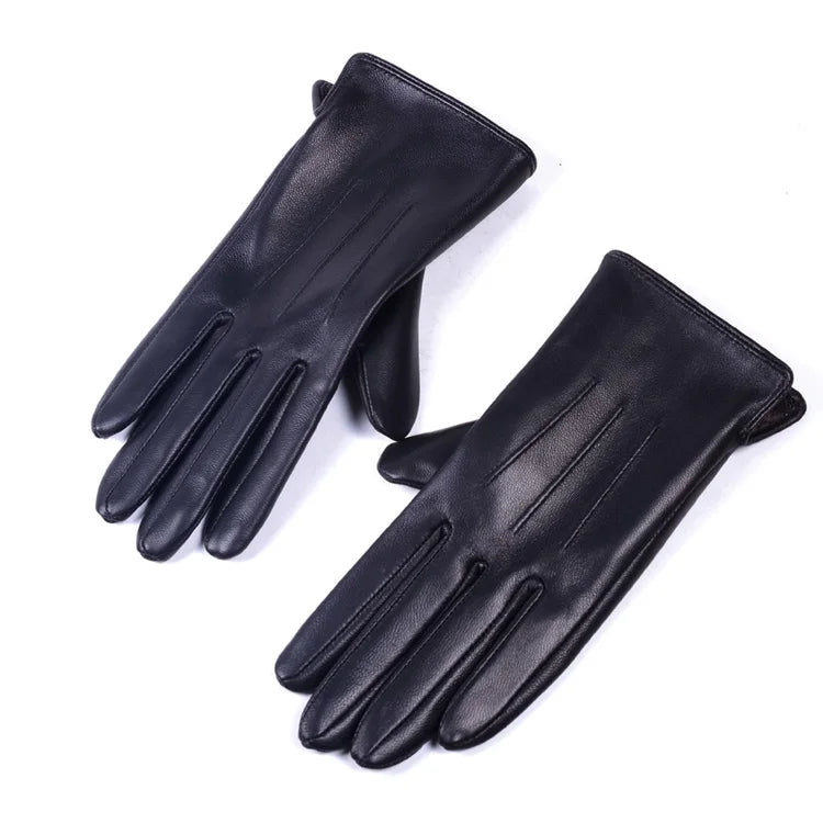 BeClassic Women’s Sheepskin Leather Gloves – Winter Warmth & Elegance