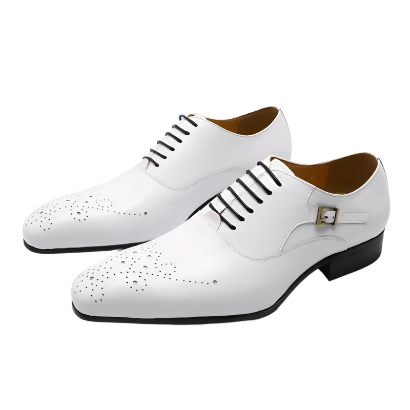 BeClassic™ Hand-Polished Leather Oxfords – Luxury Formal Shoes for Office & Weddings