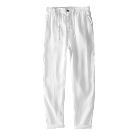 BeClassic™ 100% Italian Linen Trousers – Breathable, Stylish, and Comfortable Fit.