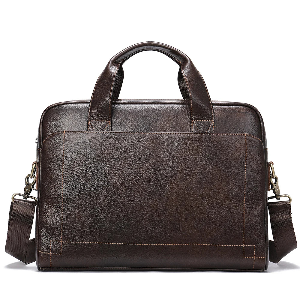 BeClassic Monoco Genuine Leather Briefcase – Executive Carry