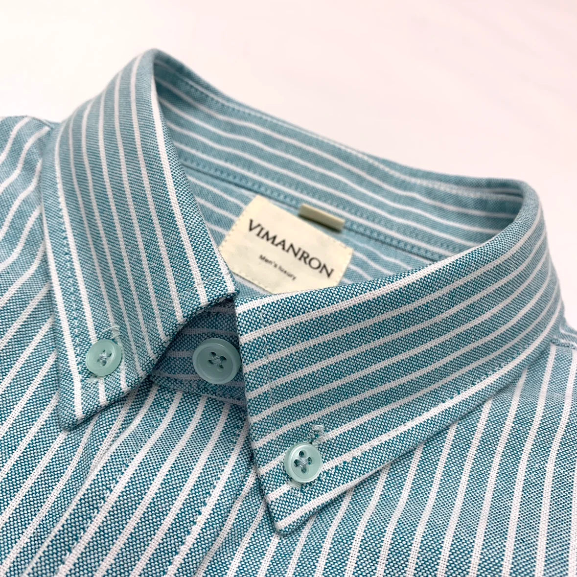 BeClassic Oxford Heritage Striped Cotton Shirt – Retro Japanese Inspired