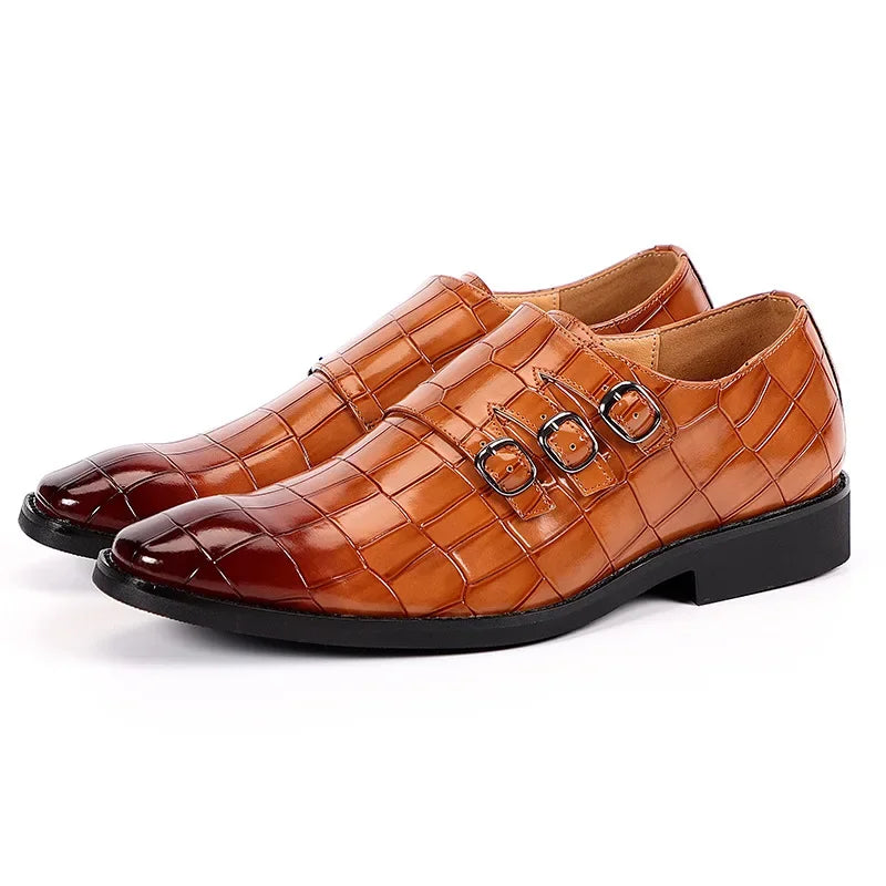 BeClassic™ Luxury Italian Leather Slip-On Oxfords – Elegant Dress Shoes for Business & Weddings.