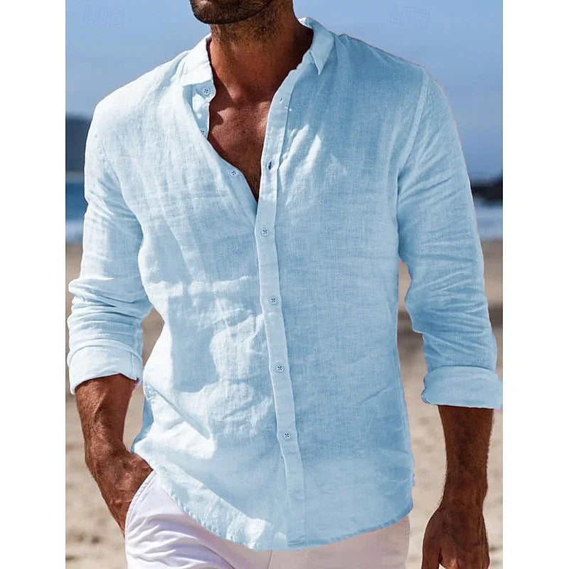 BeClassic Monoco Linen Beach Shirt – Coastal Classic
