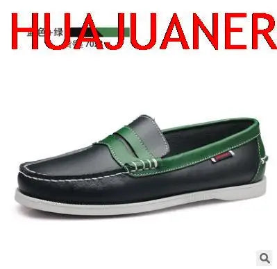 BeClassic Monoco Leather Boat Loafers – The Voyager