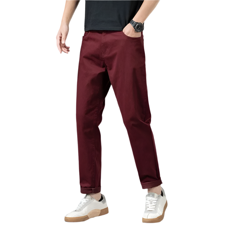 BeClassic™ Stretch Cotton Chinos – Plus-Size Straight Fit Trousers in Classic Colors.
