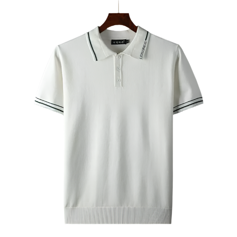 BeClassic™ 2025 Solid Knit Polo – Lightweight, Casual Short-Sleeve for Effortless Elegance