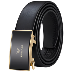 BeClassic™ Paul King Automatic Buckle Belt – Premium Cowhide Leather for Business & Everyday Elegance.