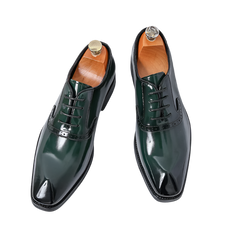 BeClassic™ Patent Leather Oxford Shoes – Luxury Dress Shoes for Weddings & Business.