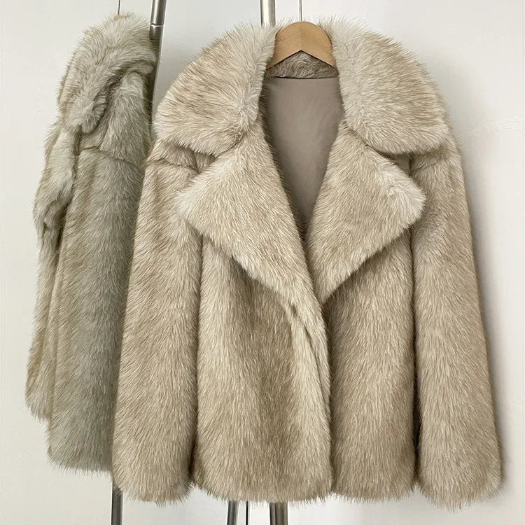 BeClassic Monoco Faux Fur Coat – Winter Luxe