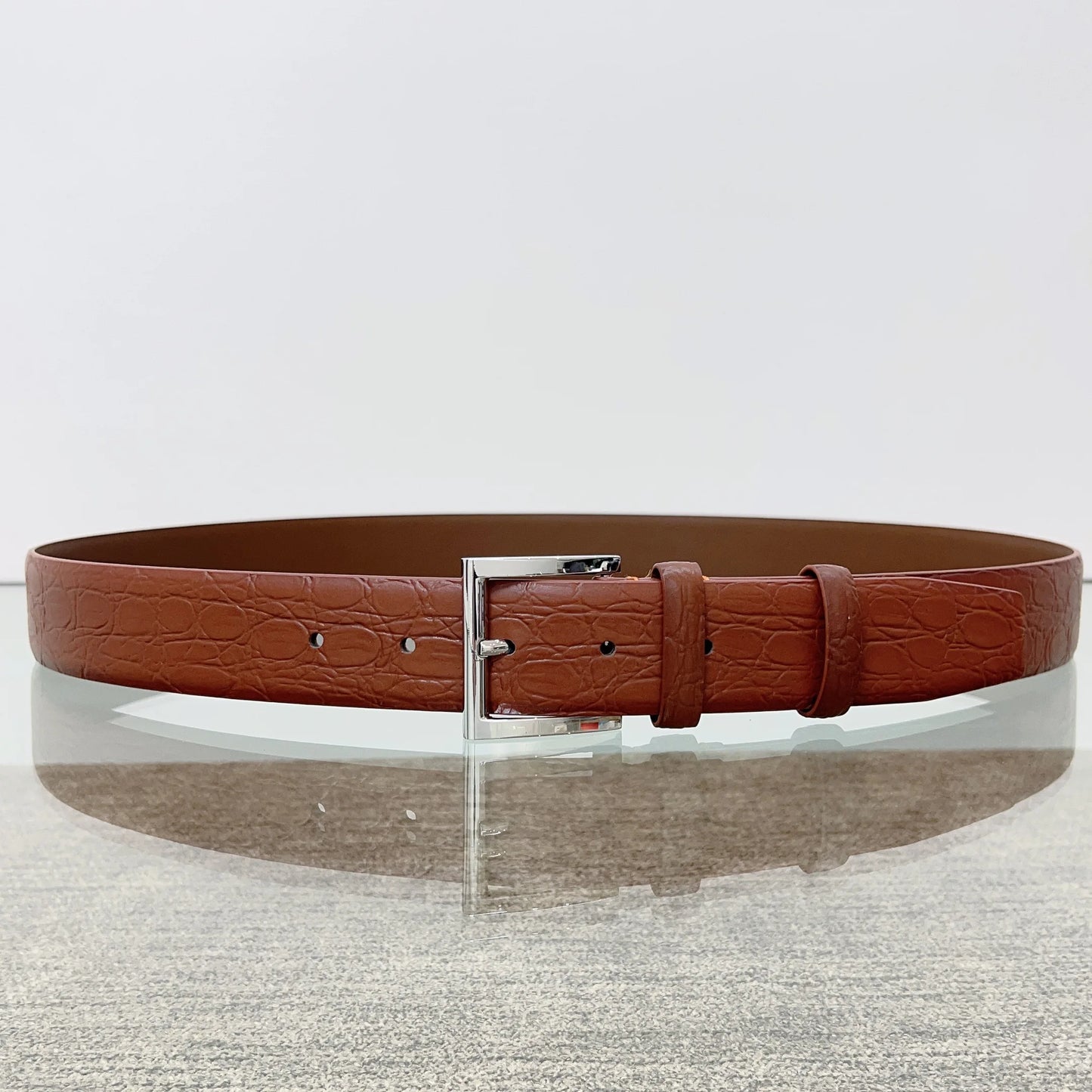 BeClassic™ 2025 Luxury Leather Belt – Designer Pin Buckle Strap for Formal & Casual Wear.