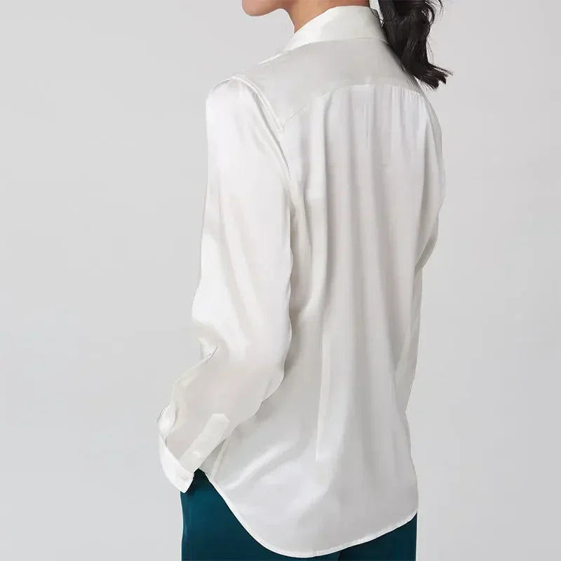 BeClassic Monoco Mulberry Silk Blouse – Grace in Motion