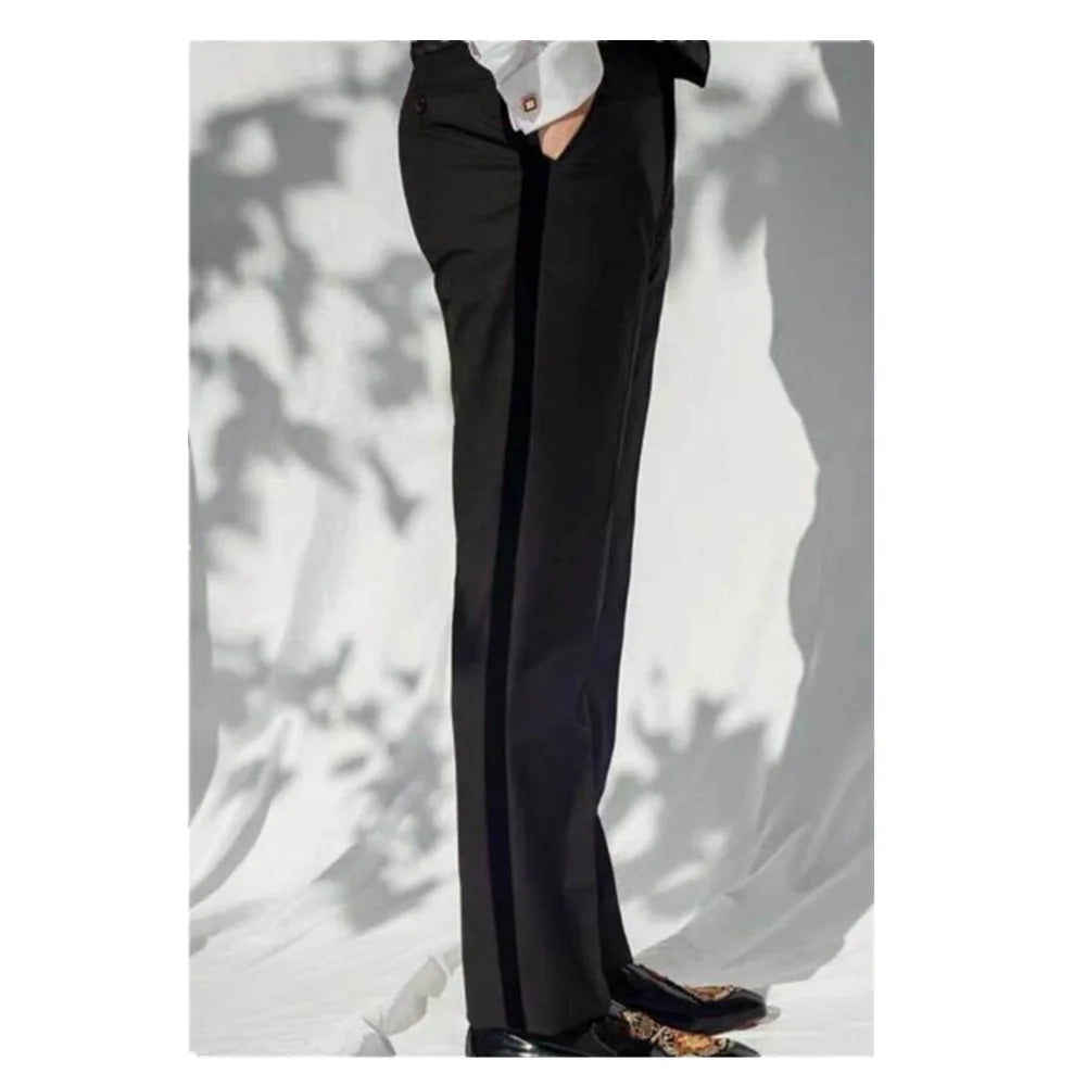 BeClassic Monoco Classic Tailored Trousers – Noir Edition