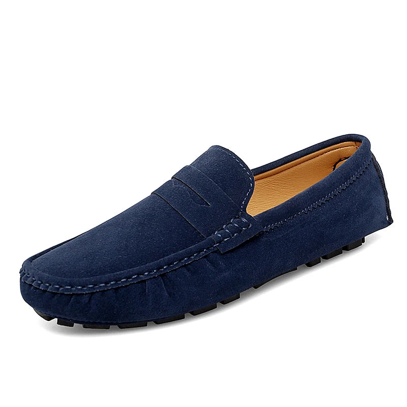 BeClassic™ Suede Leather Moccasins – Classic Comfort for Effortless Style.