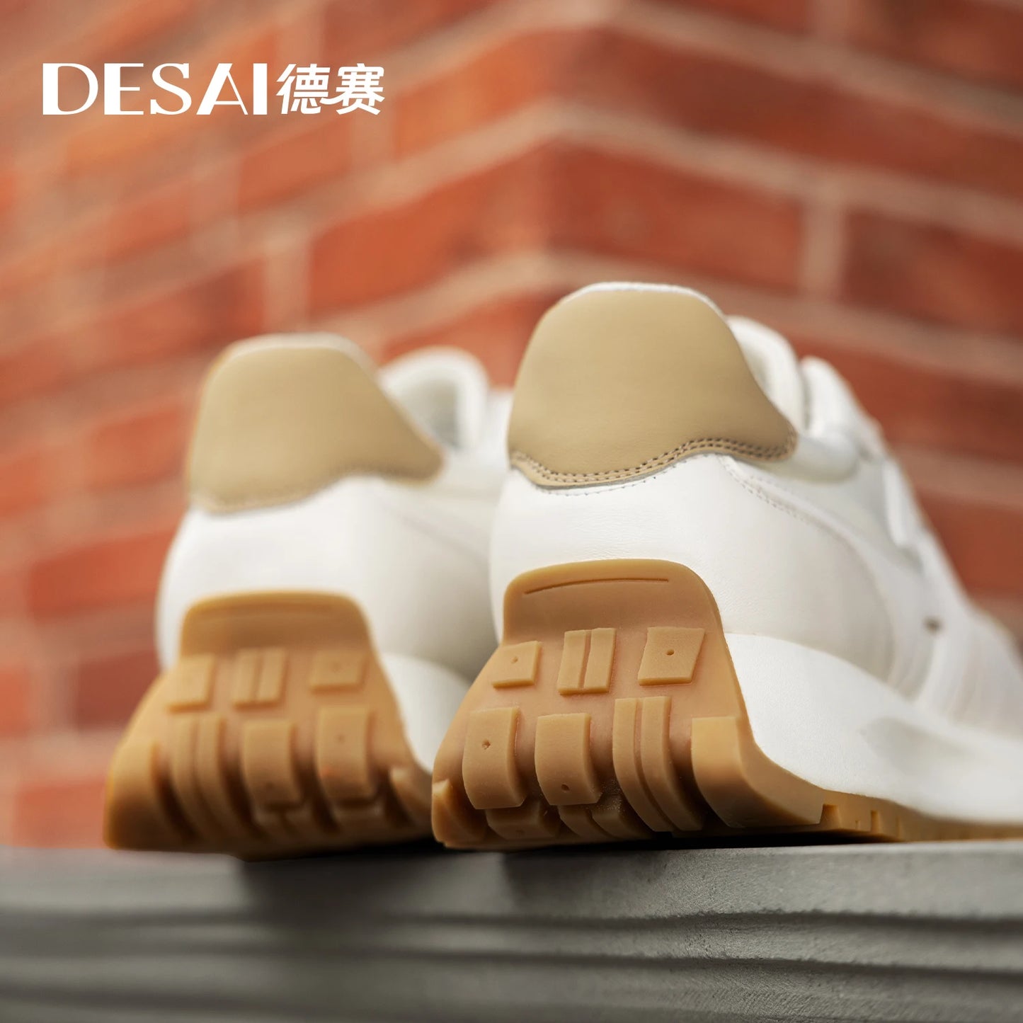 BeClassic™ DESAI Leather Sneakers – Lightweight, Breathable Designer Casuals for Everyday Style.