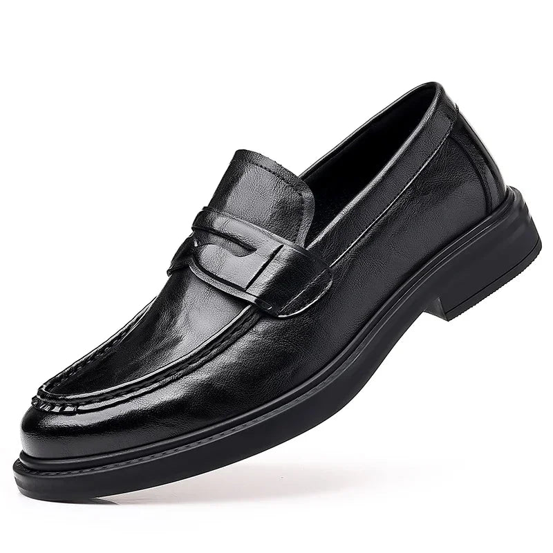 BeClassic Luxury Handmade Leather Loafers – 2024 Executive Edition
