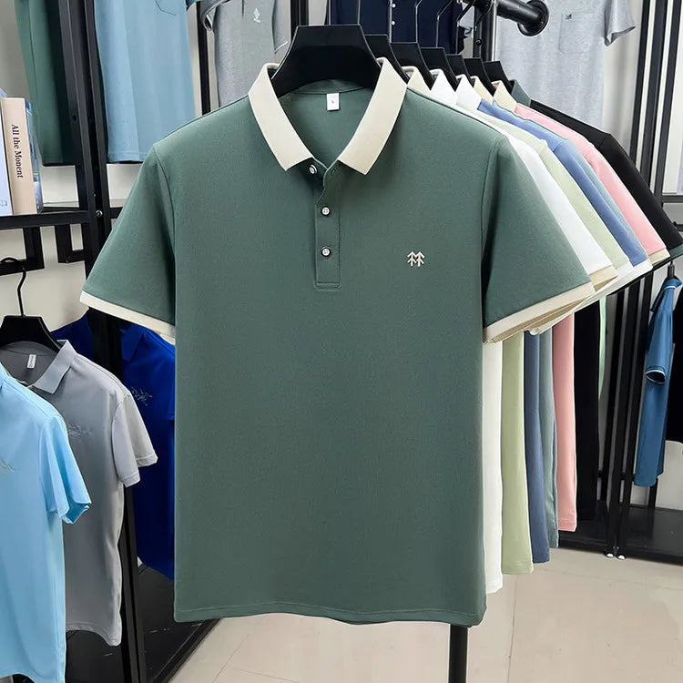 BeClassic High-End Men’s Turtleneck Polo