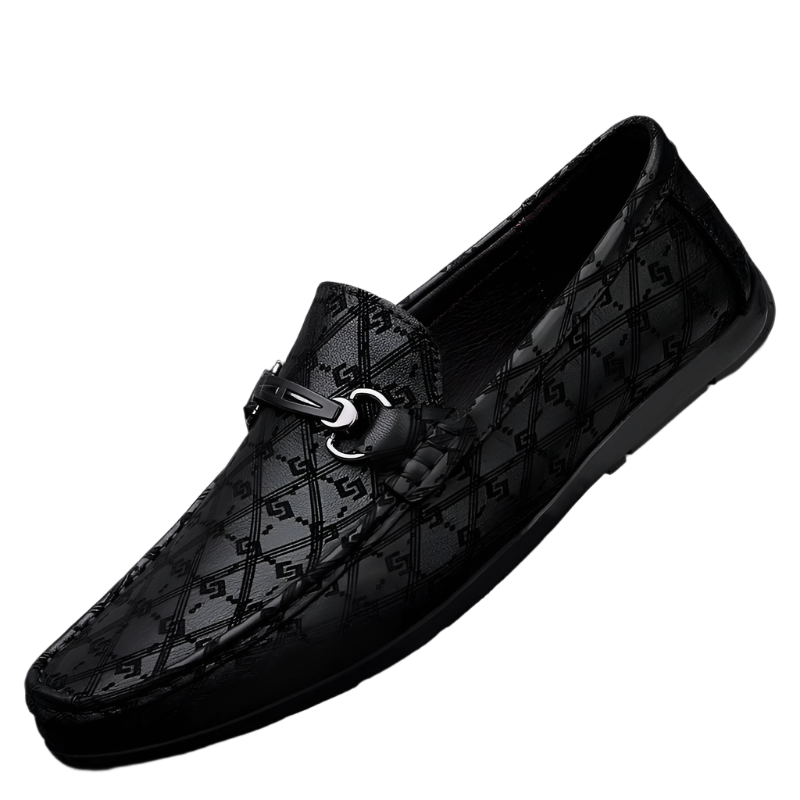 BeClassic™ 2025 Black Leather Loafers – High-Quality Designer Comfort & Style.
