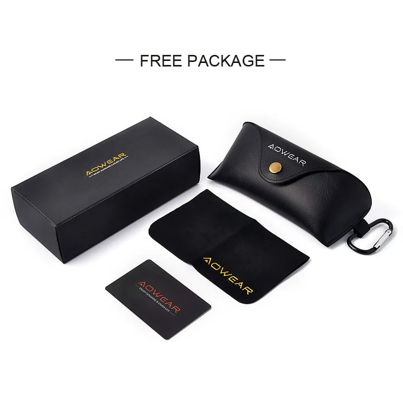 BeClassic™ AOWEAR HD Night Vision Glasses – Polarized Yellow Lens for Safe Driving.