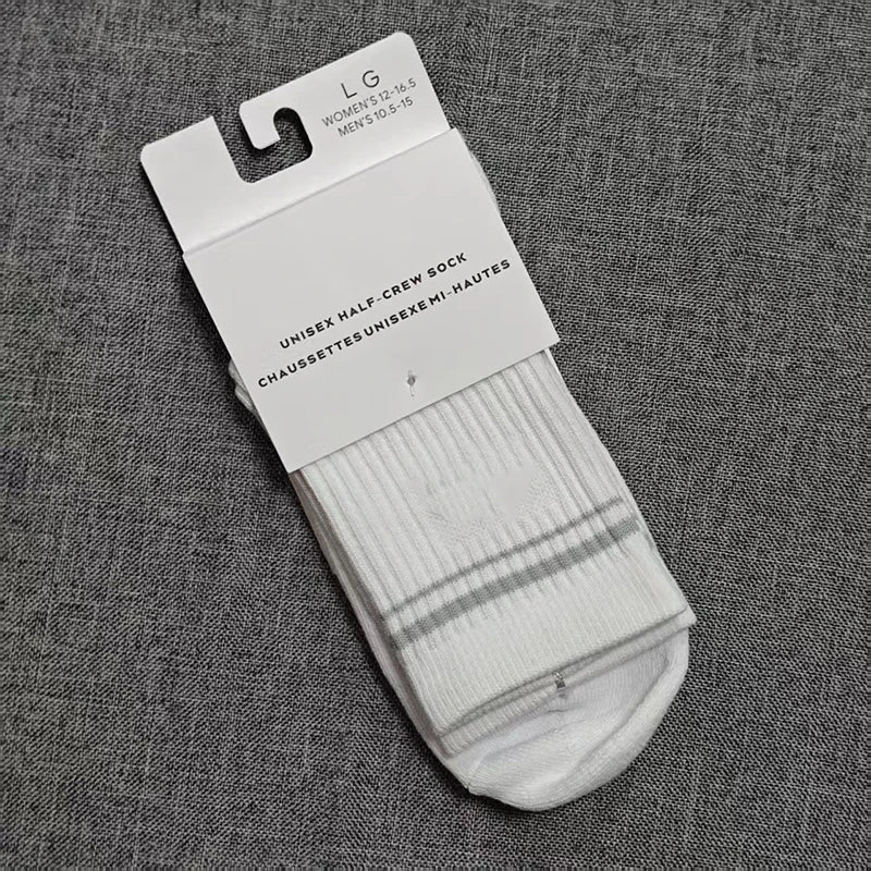 BeClassic Unisex Retro Cotton Yoga & Sports Socks – Autumn/Winter Edition