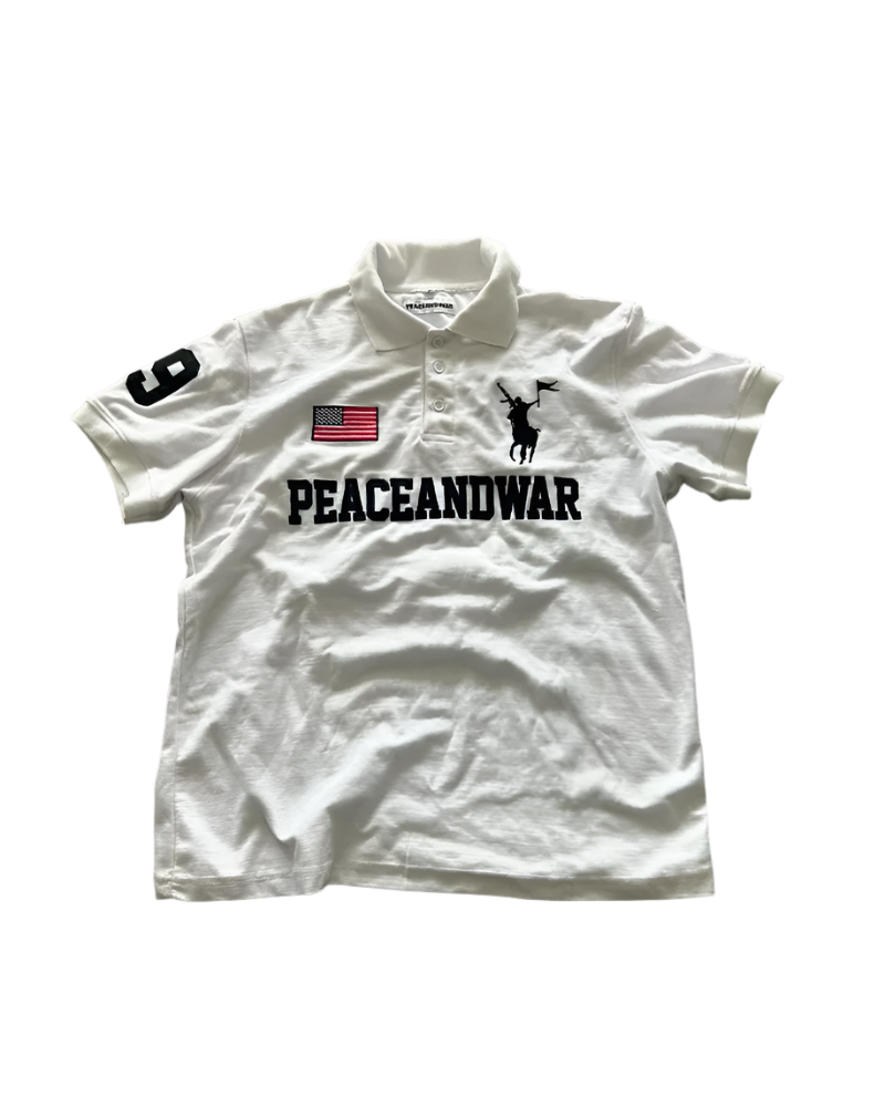 BeClassic™ American Street Style Polo – Casual loose fit with letter embroidery