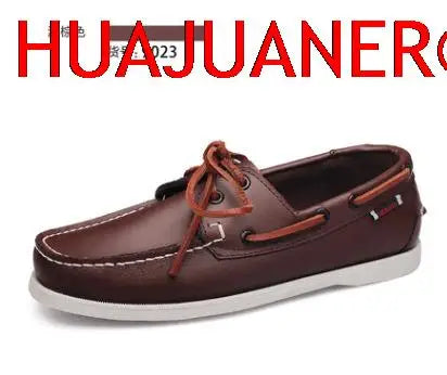 BeClassic Monoco Leather Boat Loafers – The Voyager