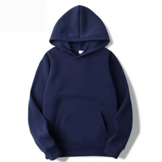 New style unisex autumn and winter casual hooded sweatshirt sportswear men's top solid color hooded sportswear men's wear