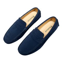 BeClassic™ Suede Leather Moccasins – Classic Comfort for Effortless Style.