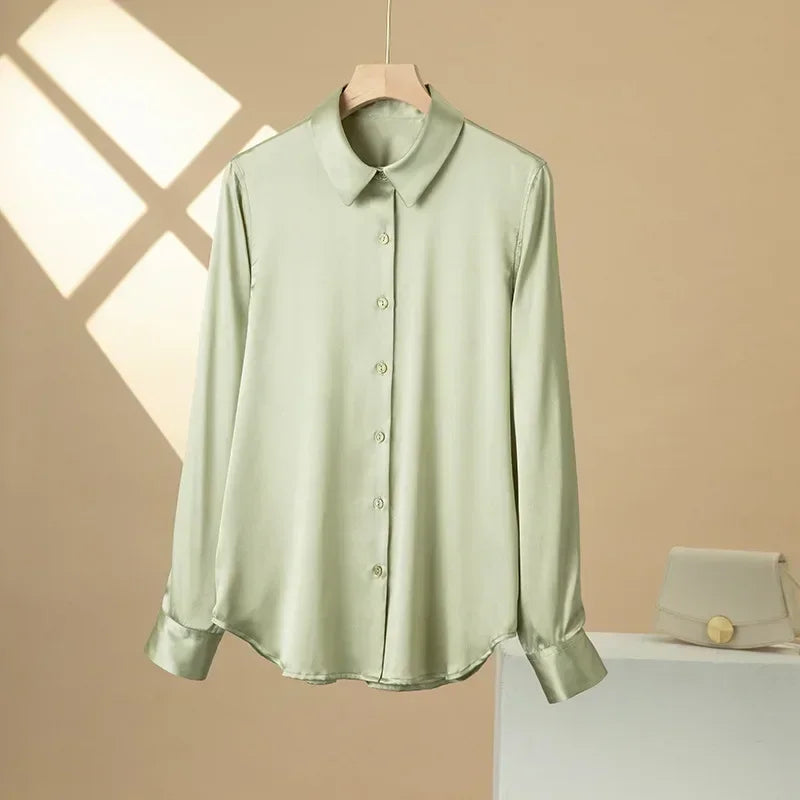 BeClassic Monoco Mulberry Silk Blouse – Grace in Motion