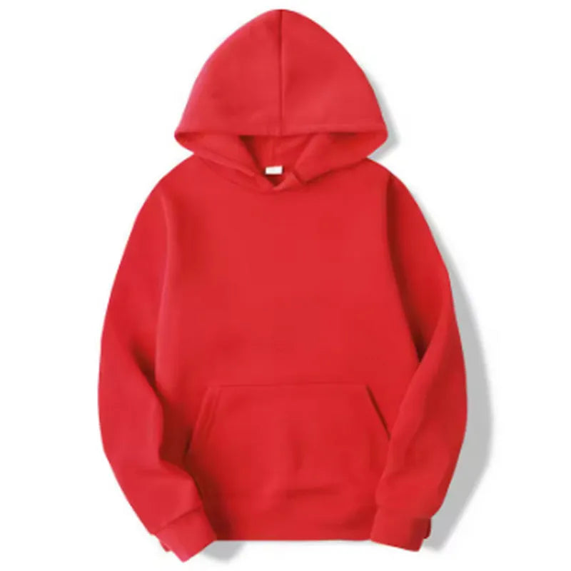 New style unisex autumn and winter casual hooded sweatshirt sportswear men's top solid color hooded sportswear men's wear