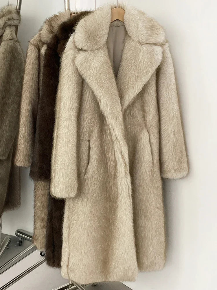 BeClassic Monoco Faux Fur Coat – Winter Luxe