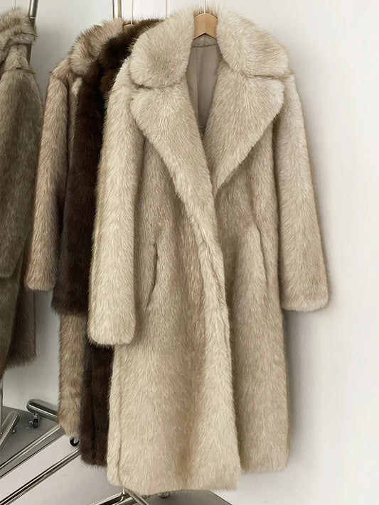 BeClassic Monoco Faux Fur Coat – Winter Luxe