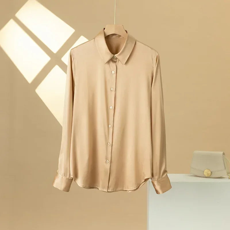 BeClassic Monoco Mulberry Silk Blouse – Grace in Motion