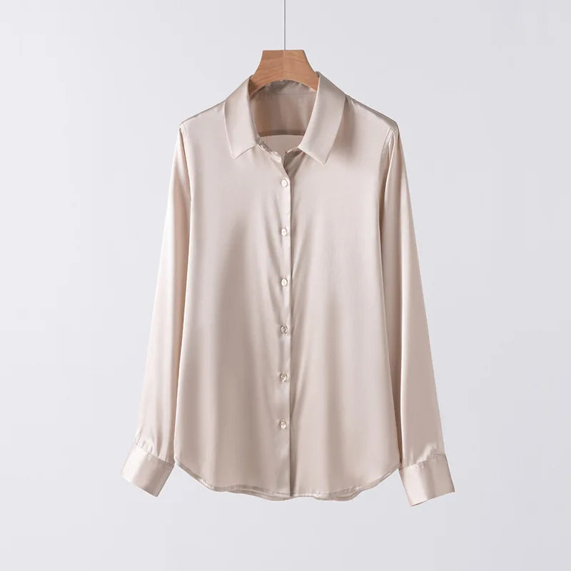BeClassic Monoco Mulberry Silk Blouse – Grace in Motion