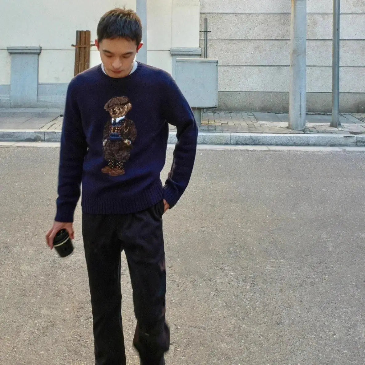 BeClassic™ 2025 Holiday Embroidered Sweater – Festive Knit Hoodie for Couples & New Year Celebrations.