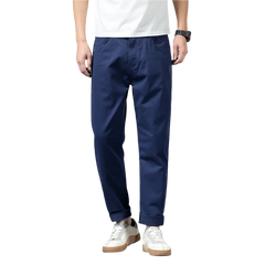 BeClassic™ Stretch Cotton Pencil Trousers – Comfortable Loose-Fit Casual Pants in Plus Sizes