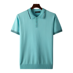 BeClassic™ 2025 Solid Knit Polo – Lightweight, Casual Short-Sleeve for Effortless Elegance
