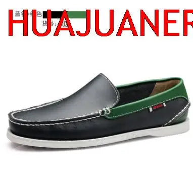 BeClassic Monoco Leather Boat Loafers – The Voyager