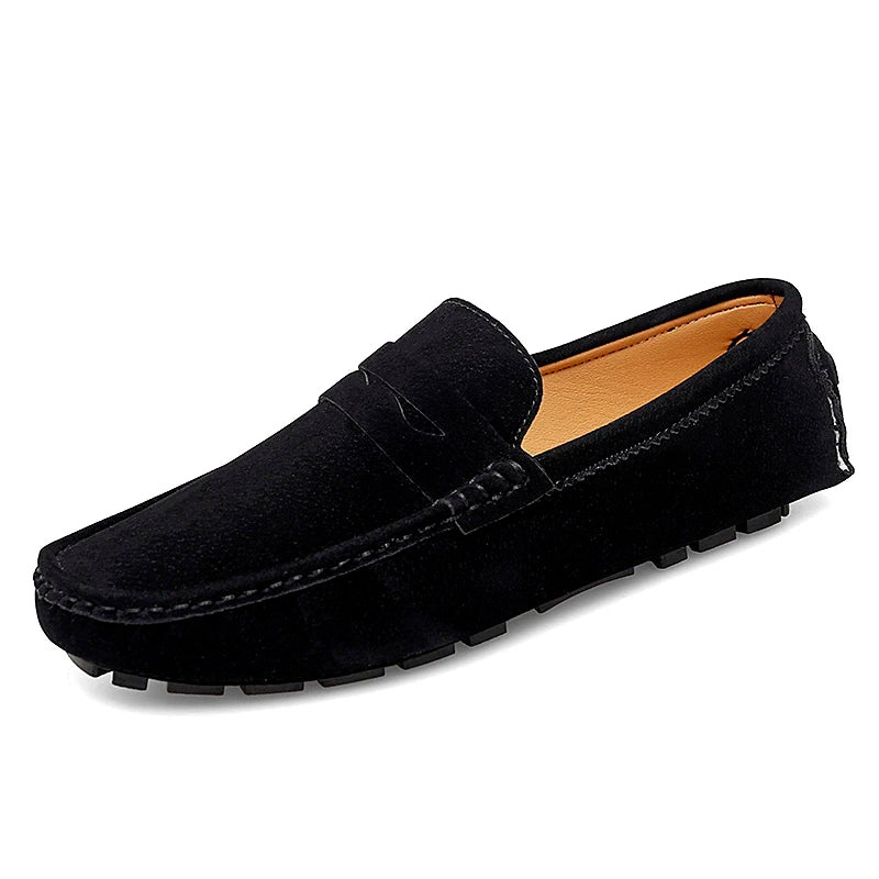 BeClassic™ Suede Leather Moccasins – Classic Comfort for Effortless Style.